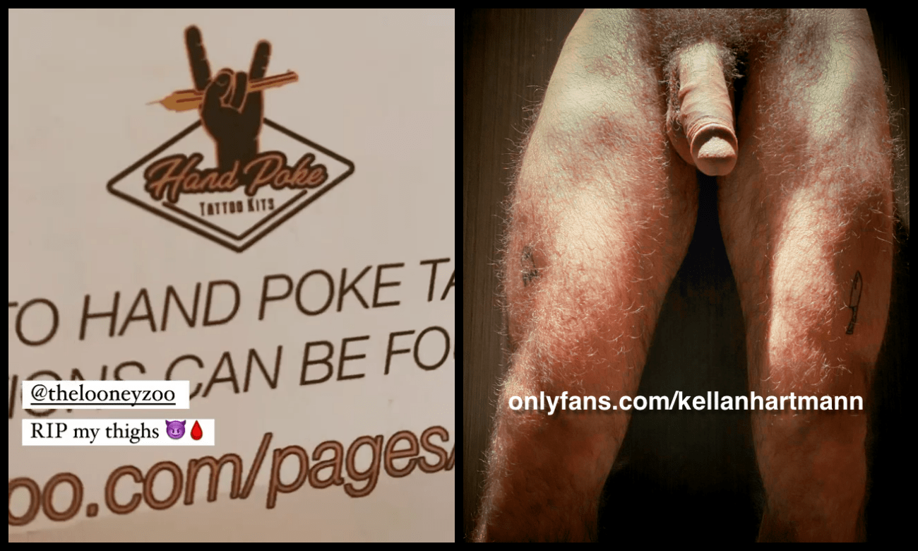 Kellan Hartmann Thigh Tattoo