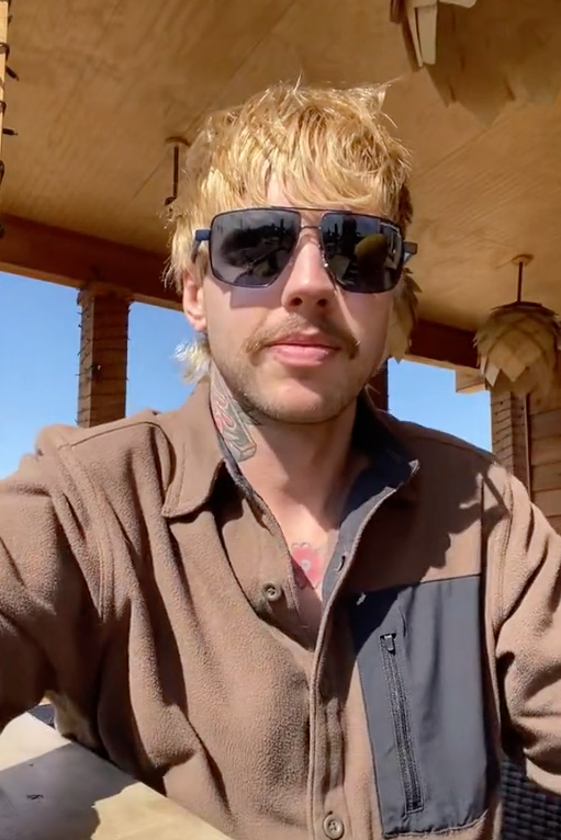 Kellan Hartmann goes blonde
