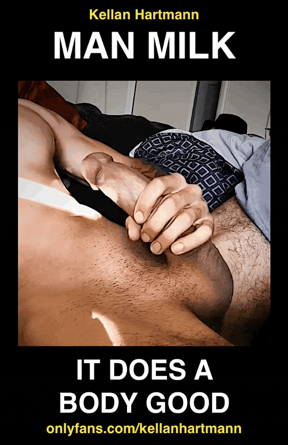Kellan Hartmann man milk morning jerkoff Hunter Storch onlyfans cum shot