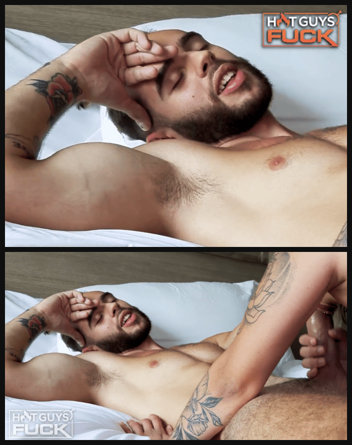 Muscle Bicep and Pits - Kellan Hartmann gets a blowjob from Meghan Taylor - Hunter Storch HotGuysFuck