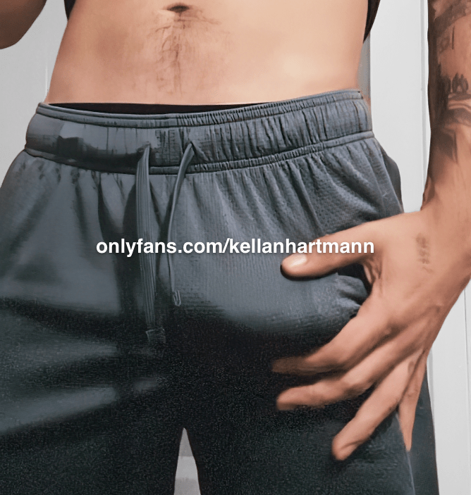 Kellan Hartmann Big Dick Package - Athletic Workout Pants - Hunter Storch Onlyfans