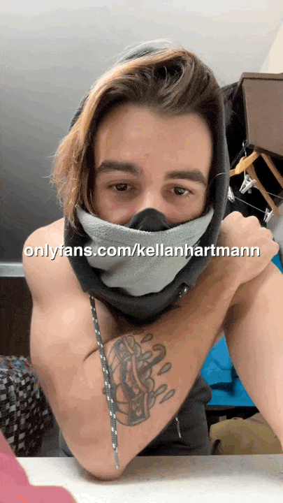 Kellan Hartmann TikTok muscle flex
