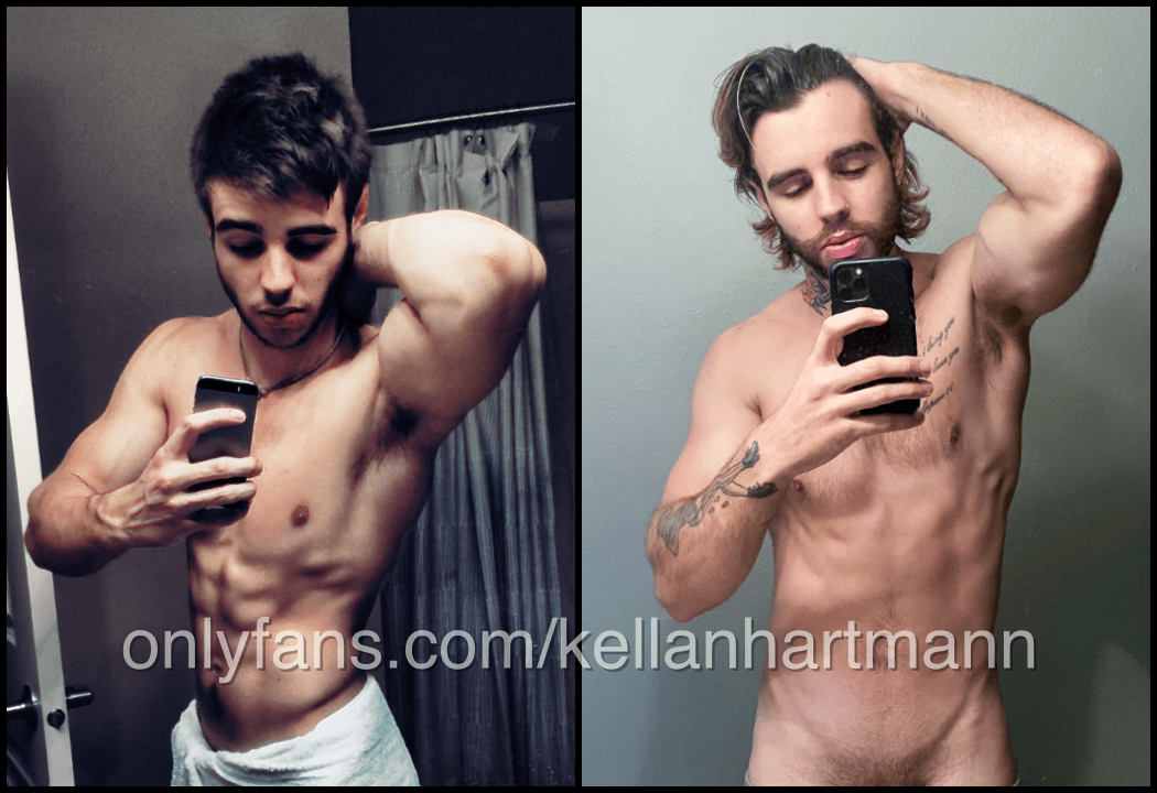 Kellan Hartmann viral trend - 18 vs now